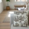 Vintage Toile de Jouy Kahverengi Kırlent Yastık Kılıfı